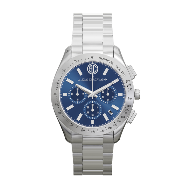 Sunburst Blue Positano – Alexander Cavano Watches