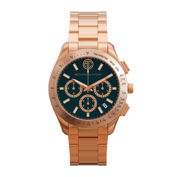 Rose Gold Positano – Alexander Cavano Watches